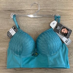 Daisy fuentes cut out longline bra